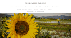 Desktop Screenshot of cosmicapple.com